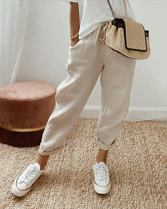 Stylowe letnie spodnie boho marki PIEN