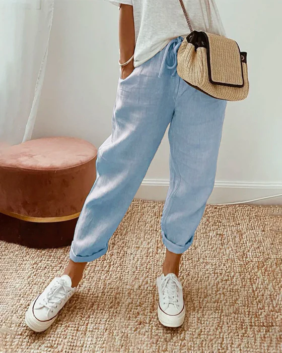Stylowe letnie spodnie boho marki PIEN
