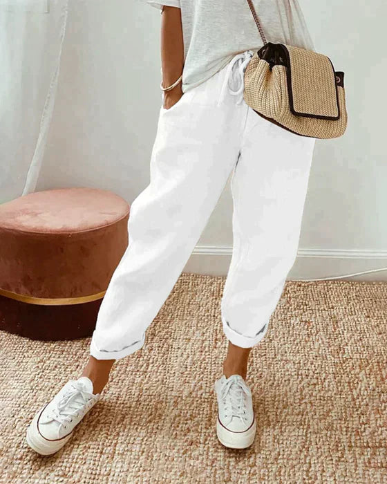 Stylowe letnie spodnie boho marki PIEN