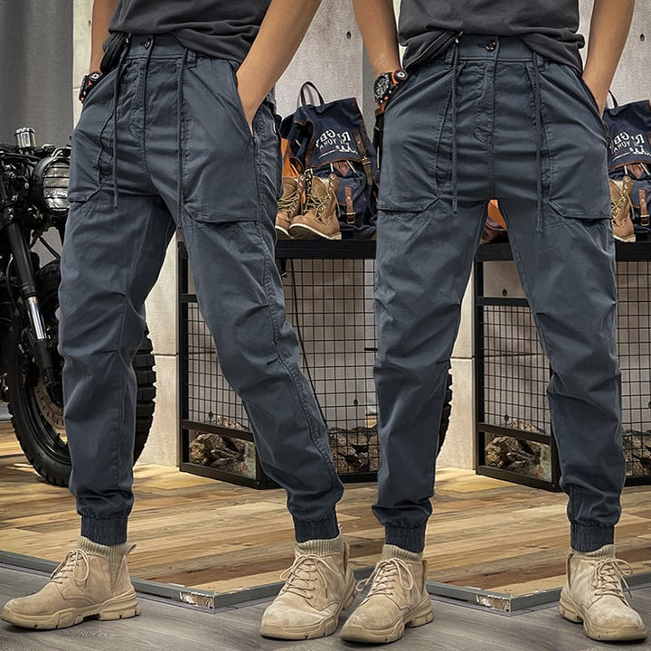 Andrzej™ - Spodnie Cargo Stretch z Spandexu