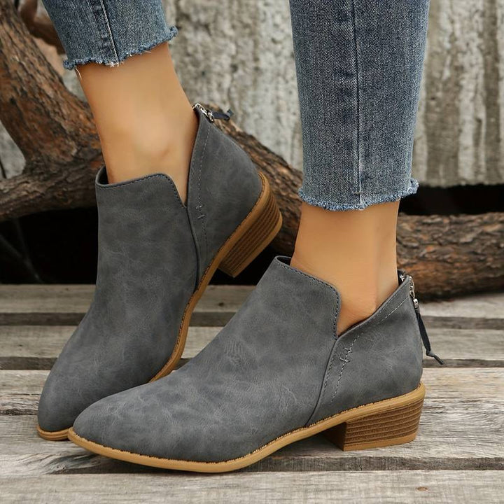 Gabriela - Stylowe buty do kostki Agnes dla kobiet