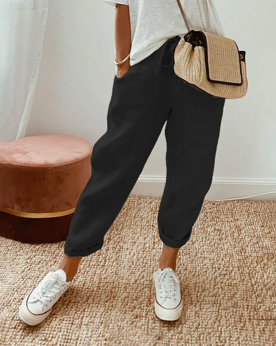 Stylowe letnie spodnie boho marki PIEN