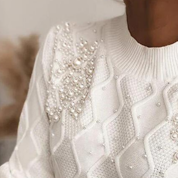 Julia - Elegancki, luksusowy sweter w kobiecym stylu