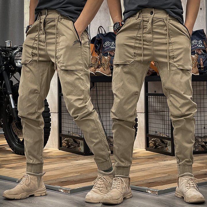 Andrzej™ - Spodnie Cargo Stretch z Spandexu