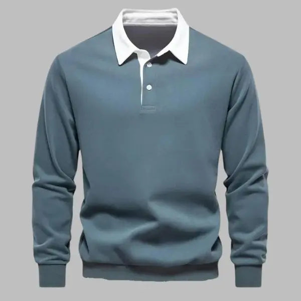 Łukasz™ – Ciepła Bawełniana Koszulka Polo