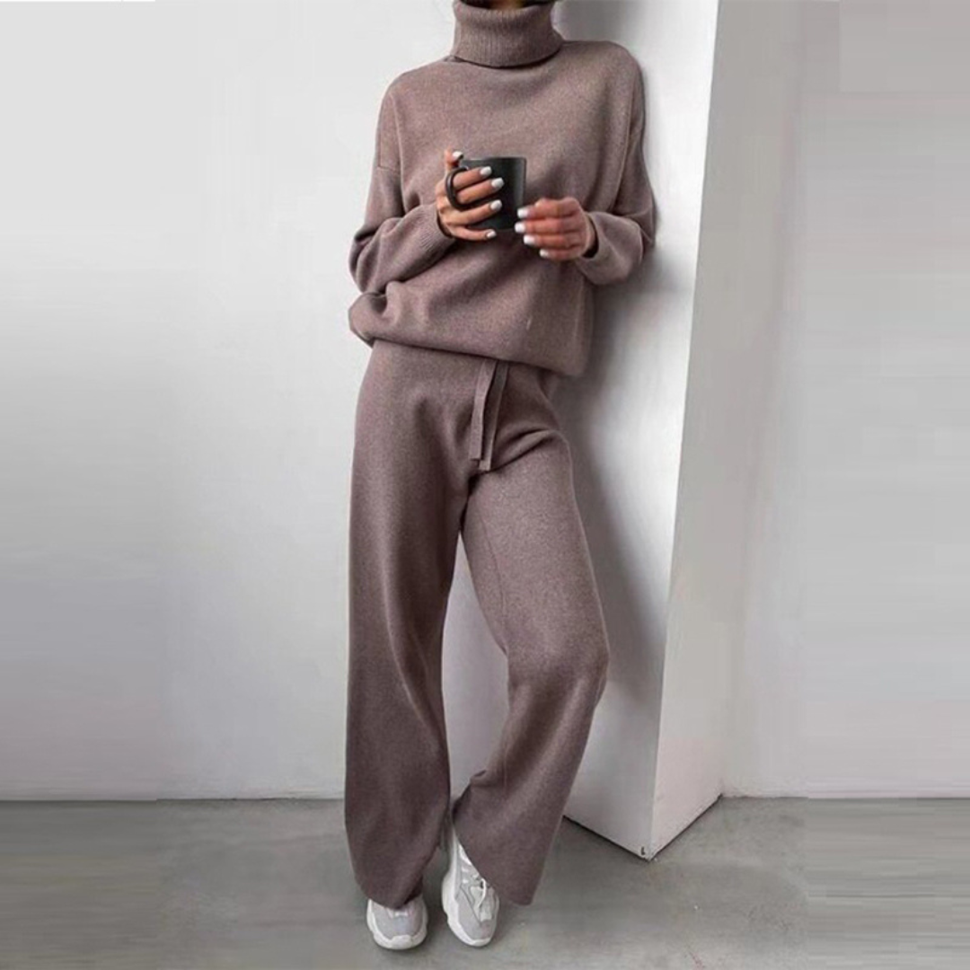 Monika™ - Elegancki Zestaw z Swetrem