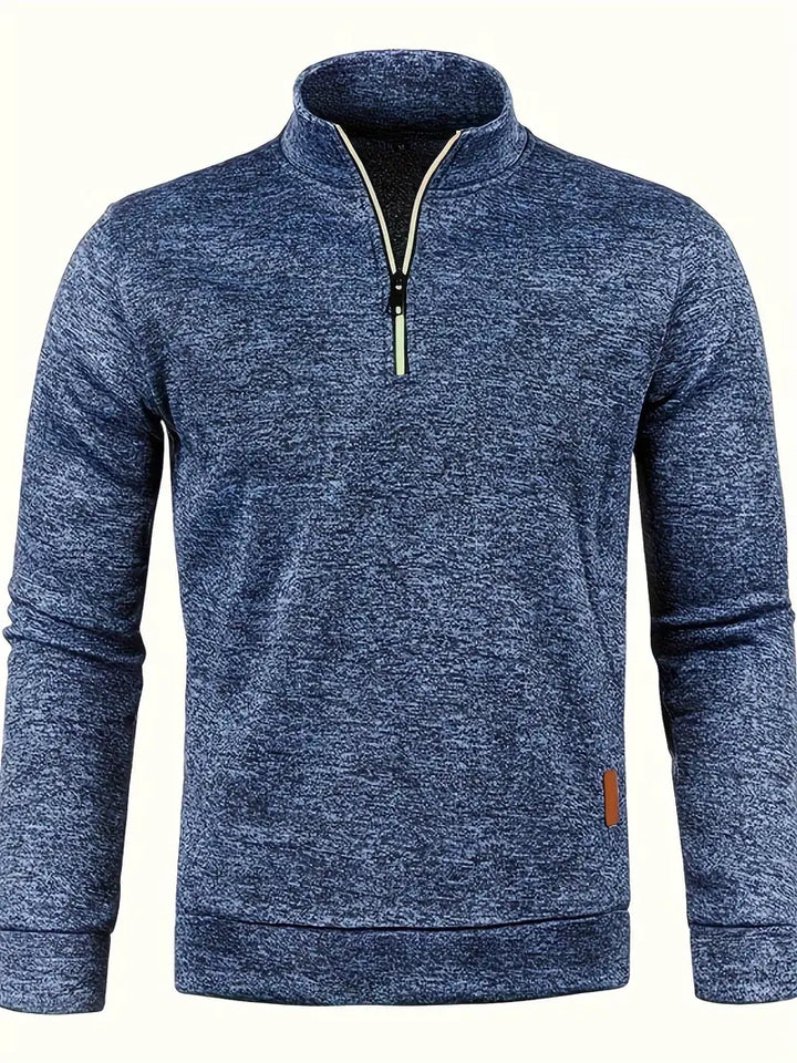 Łukasz™ - Sweter z Długimi Rękawami z Polaru