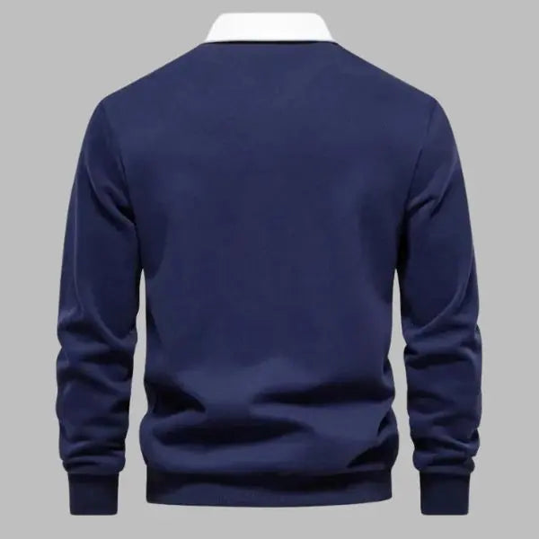 Łukasz™ – Ciepła Bawełniana Koszulka Polo