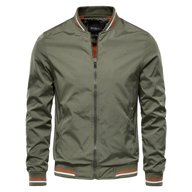 Krzysztof™ - Kurtka Bomber z Nylonu Bold