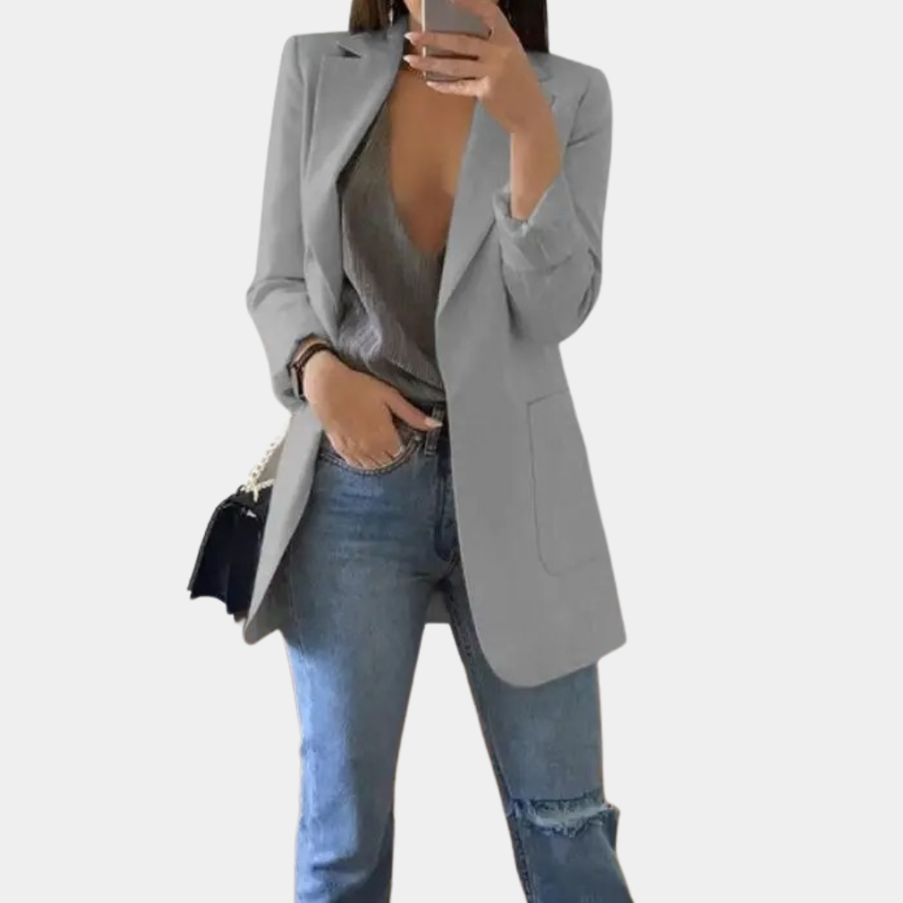 Karolina - Elegancka marynarka damska Bella o ponadczasowym wyglądzie