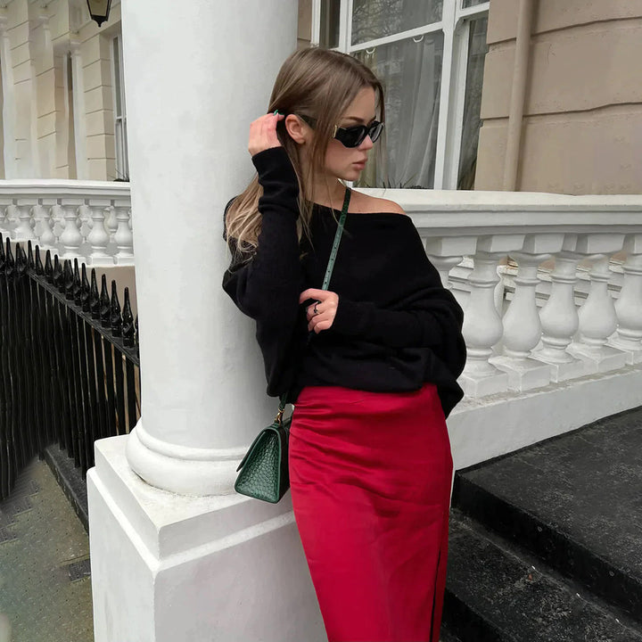Natalia - Elegancki, swobodny sweter zapewniający styl bez wysiłku