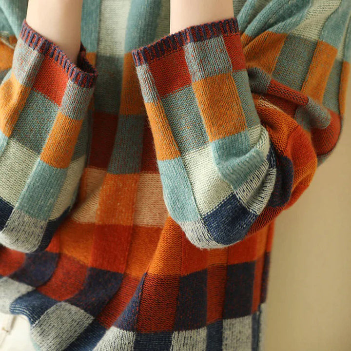 Karolina - Luksusowy, wygodny i stylowy kolorowy sweter