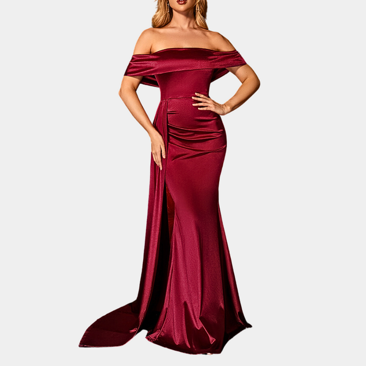 Annie - Elegancka długa sukienka dla kobiet