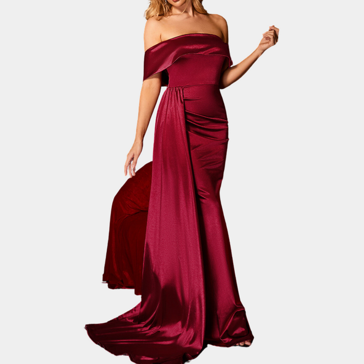 Annie - Elegancka długa sukienka dla kobiet