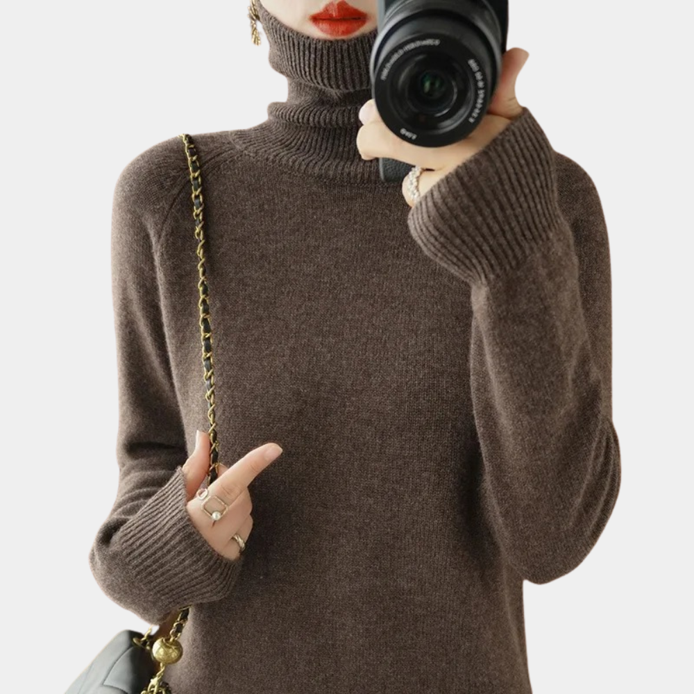 Karolina - Elegancki i wygodny sweter damski z miękkiej dzianiny