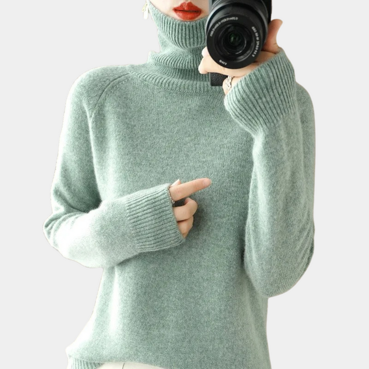 Karolina - Elegancki i wygodny sweter damski z miękkiej dzianiny