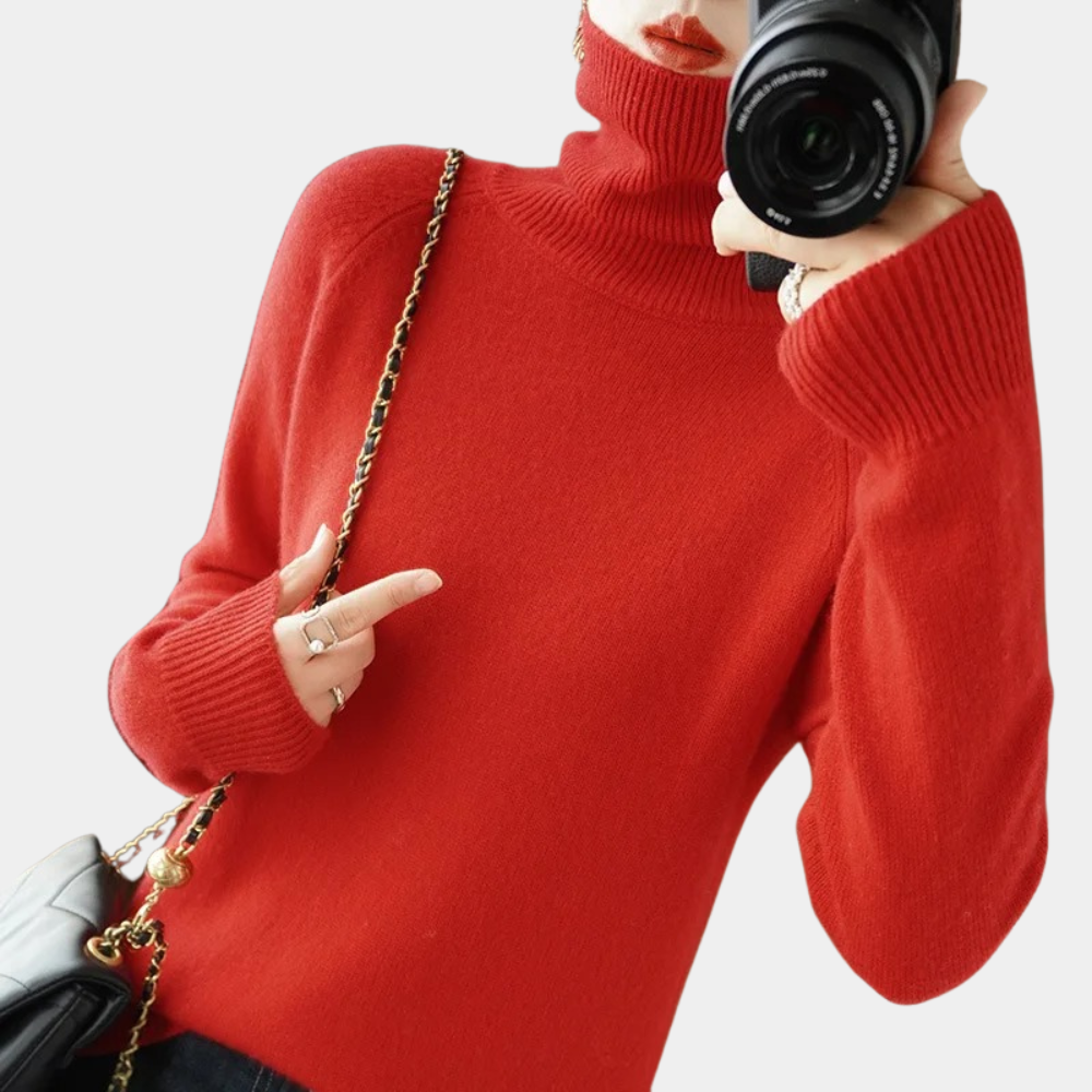 Karolina - Elegancki i wygodny sweter damski z miękkiej dzianiny
