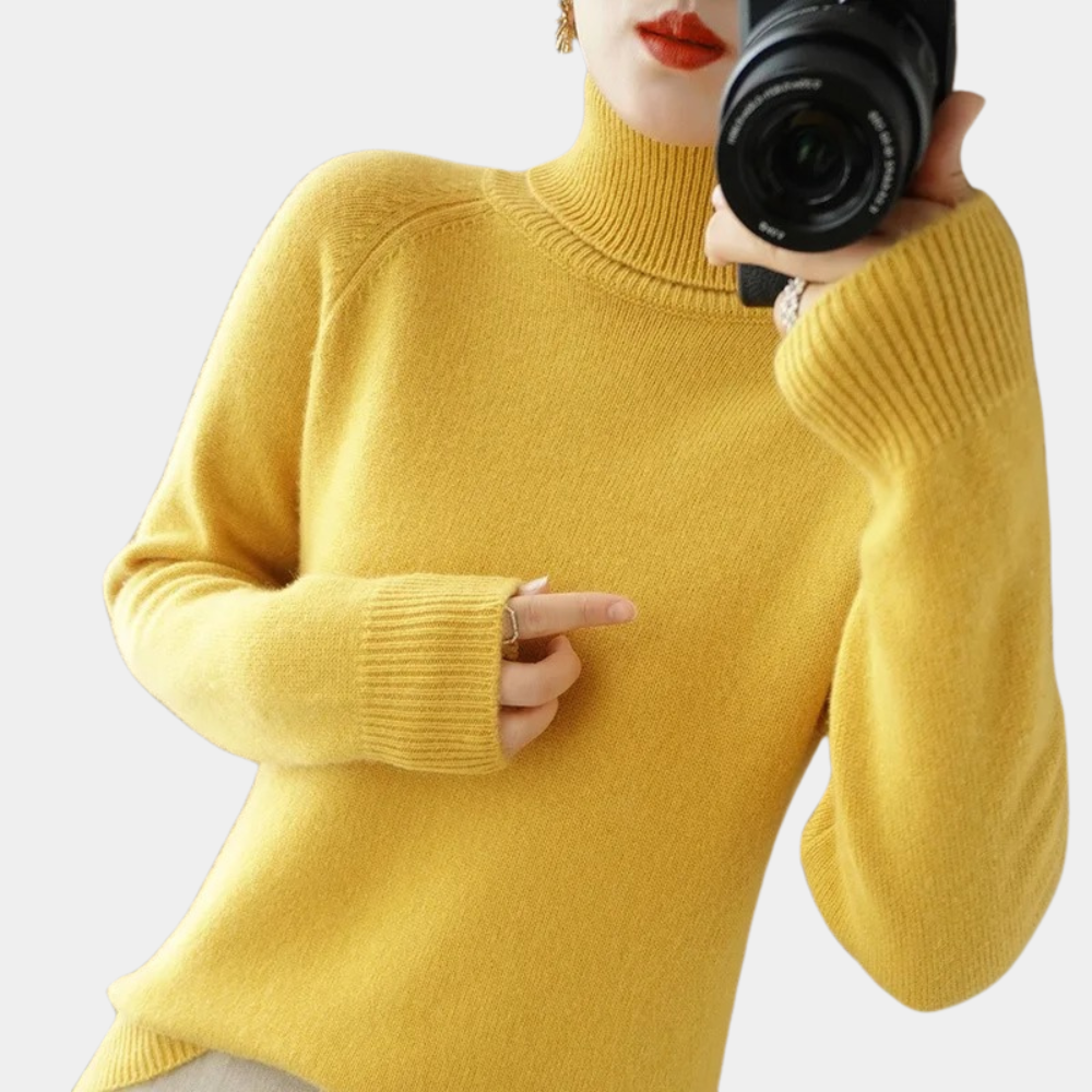 Karolina - Elegancki i wygodny sweter damski z miękkiej dzianiny