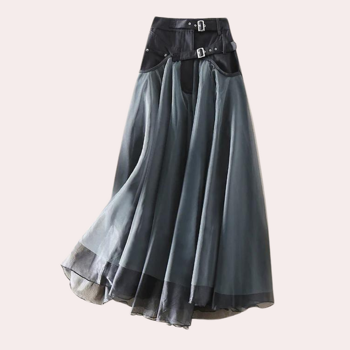 Clara - Elegancka plisowana spódnica damska