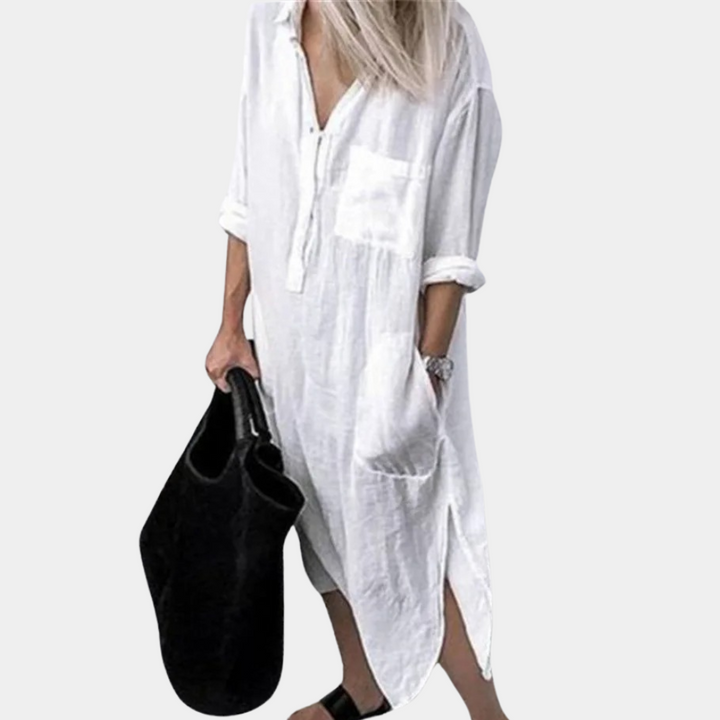 Andra - Elegancka i wygodna sukienka maxi dla kobiet