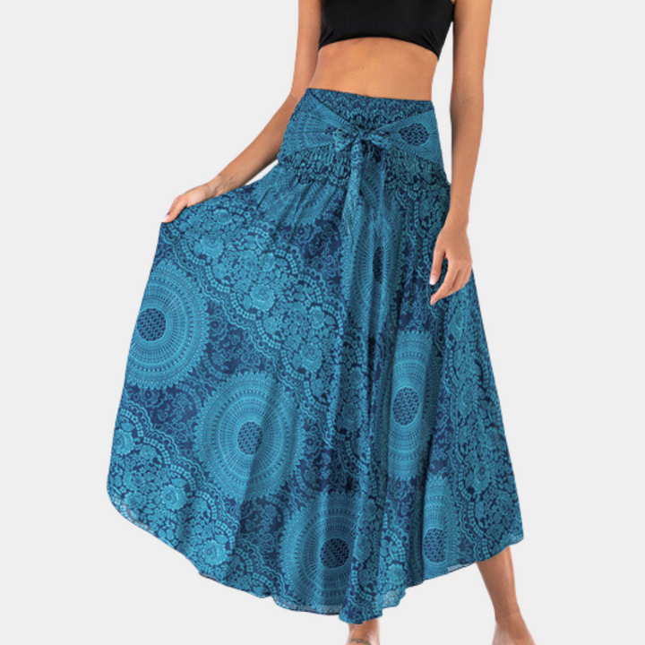 Elegancka czeska spódnica maxi dla kobiet