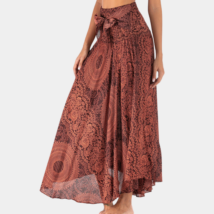Elegancka czeska spódnica maxi dla kobiet