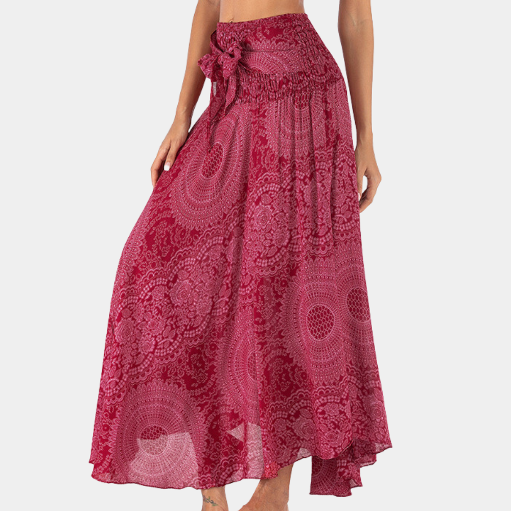 Elegancka czeska spódnica maxi dla kobiet