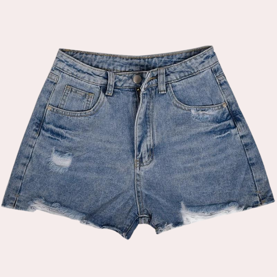 Ondine - Modne damskie szorty jeansowe na stylowe lato