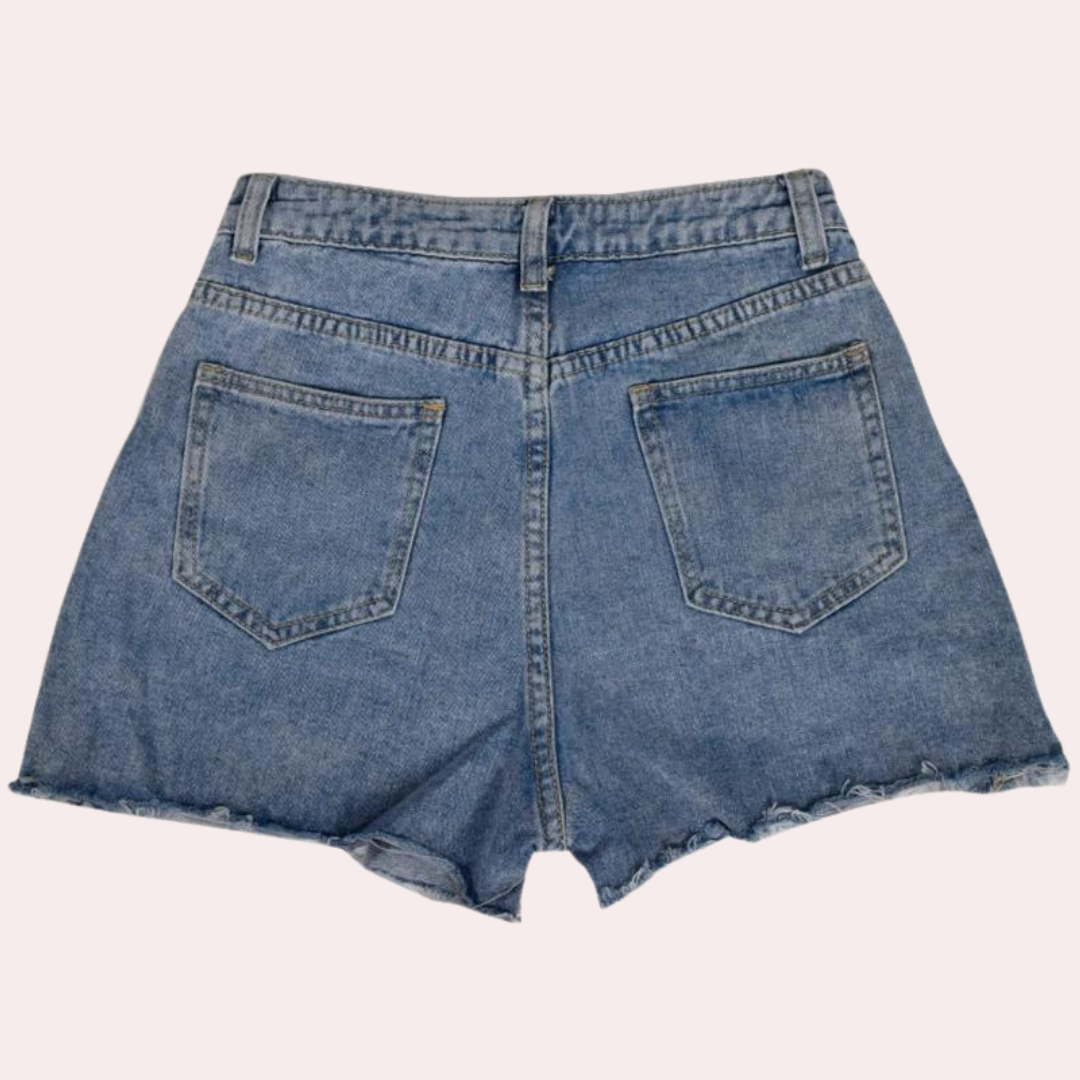 Ondine - Modne damskie szorty jeansowe na stylowe lato