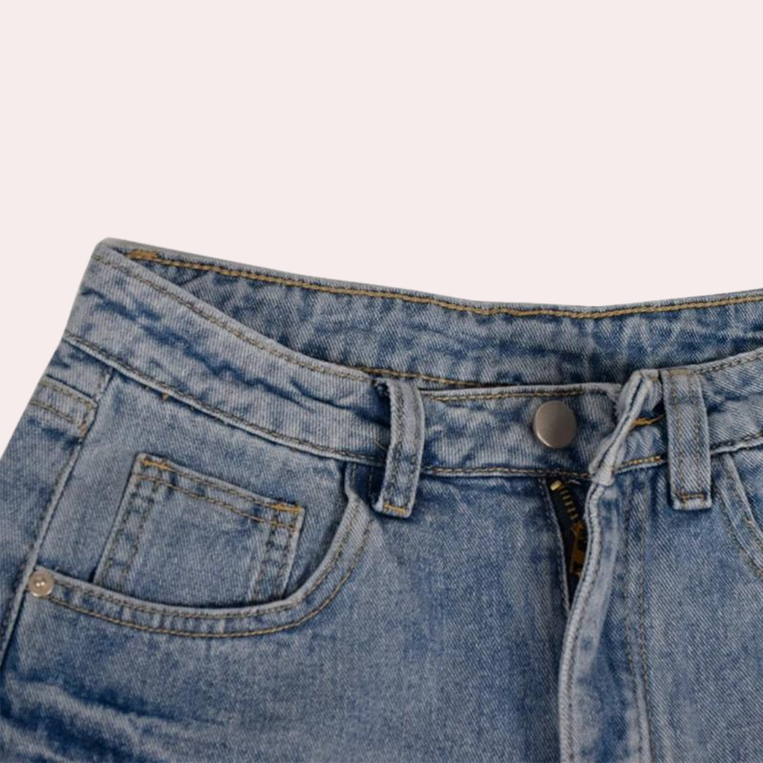 Ondine - Modne damskie szorty jeansowe na stylowe lato