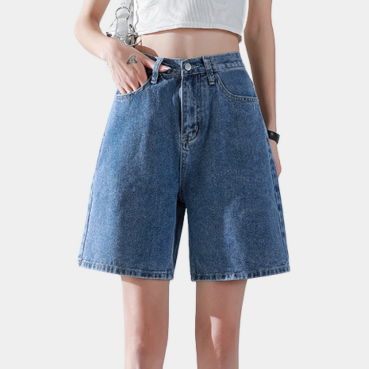 Liesel - Stylowe damskie szorty jeansowe w modnym stylu