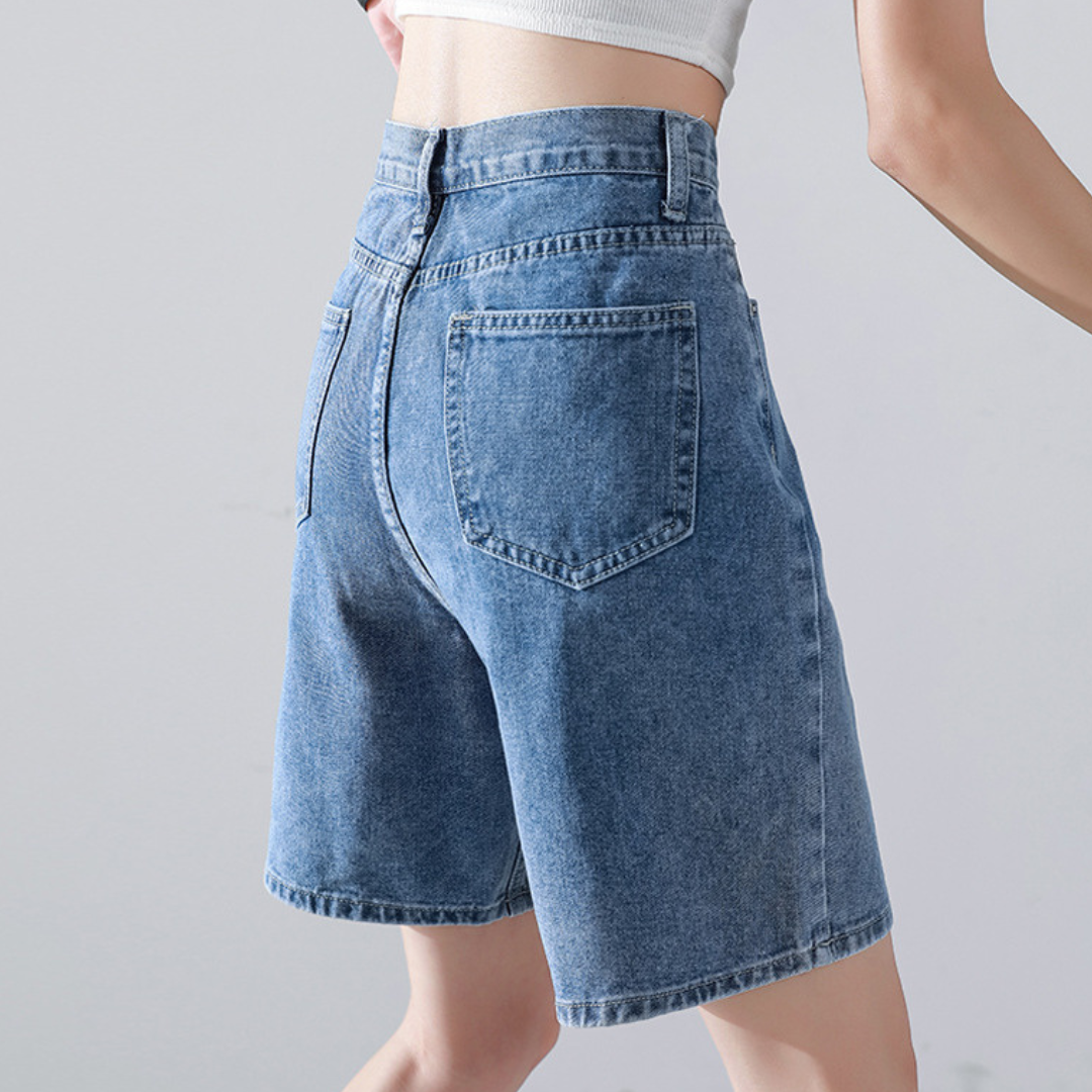 Liesel - Stylowe damskie szorty jeansowe w modnym stylu