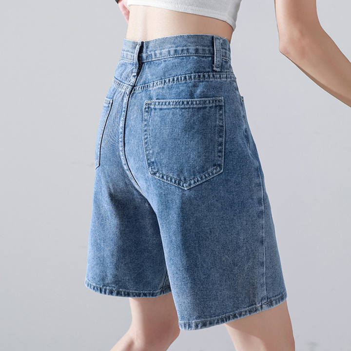 Liesel - Stylowe damskie szorty jeansowe w modnym stylu