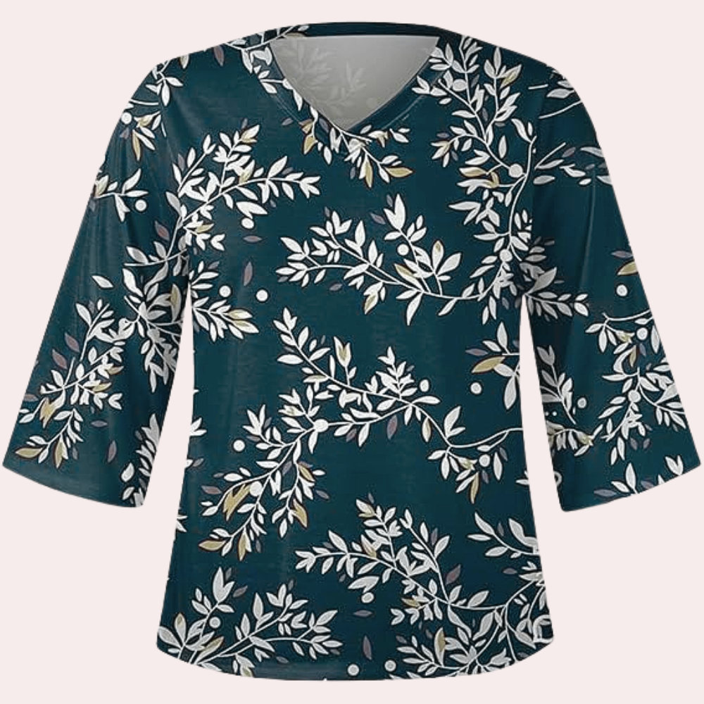Laura - Elegancka damska bluzka w stylu vintage