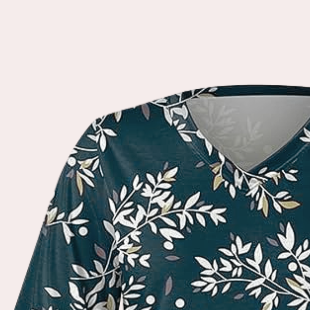 Laura - Elegancka damska bluzka w stylu vintage