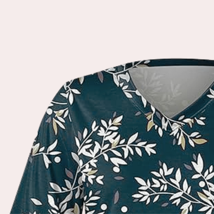 Laura - Elegancka damska bluzka w stylu vintage