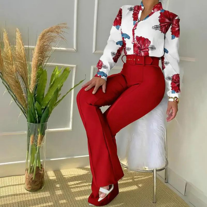 Weronika - Elegancki 2-częściowy komplet damski Gabriela