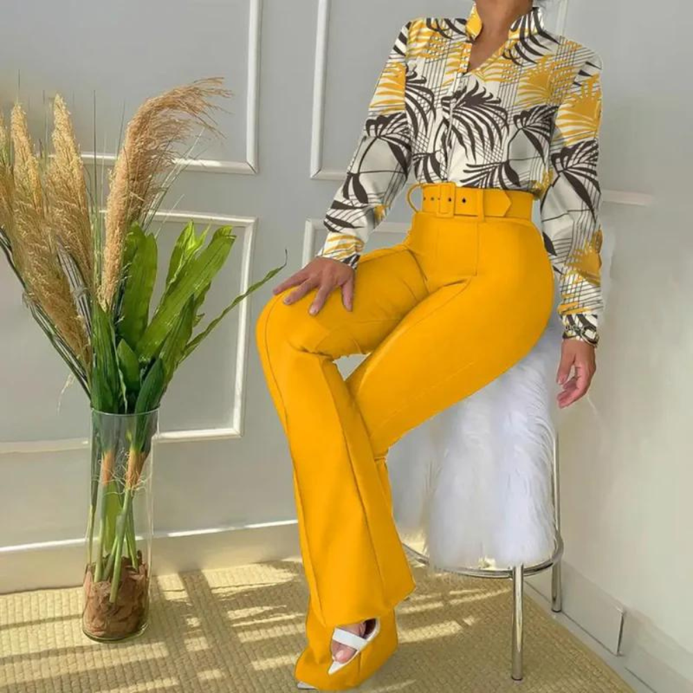 Weronika - Elegancki 2-częściowy komplet damski Gabriela
