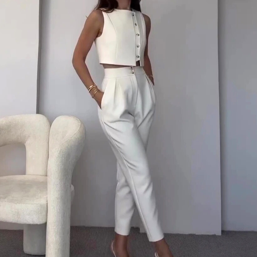 Liliana - Elegancki 2-częściowy zestaw dla kobiet