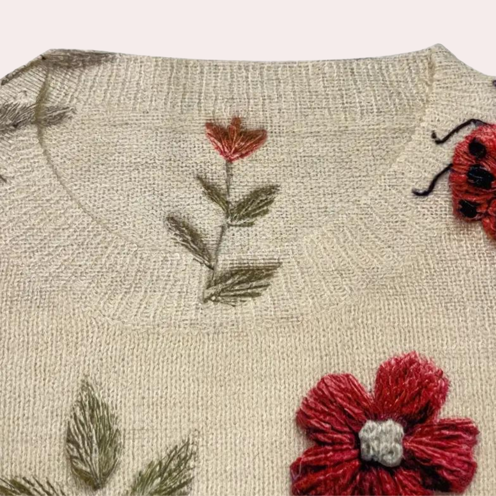 Ania - Modny sweter damski zapewniający stylowy wygląd