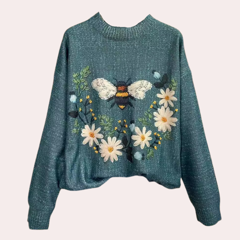 Ania - Modny sweter damski zapewniający stylowy wygląd