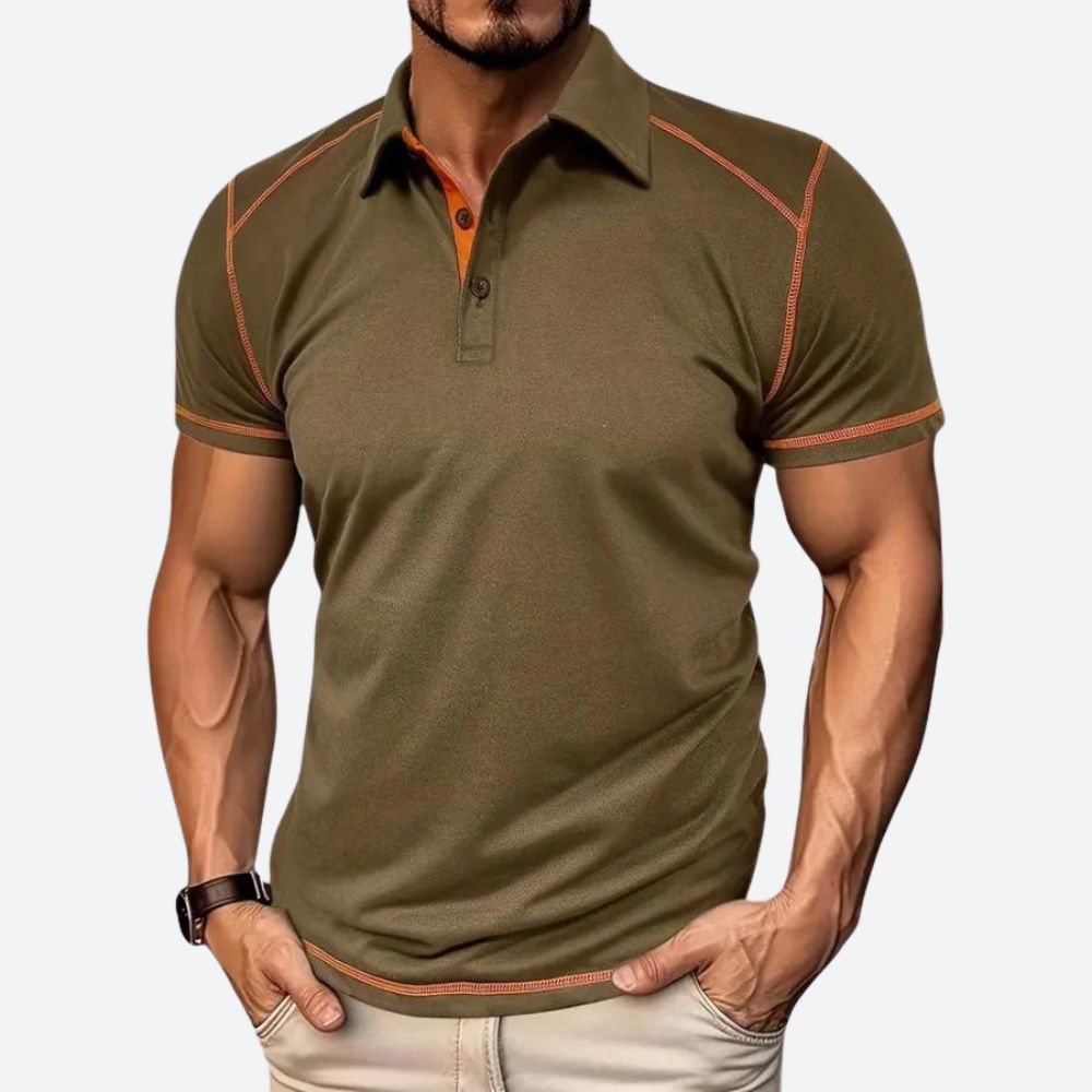 Stylowa męska koszulka polo - Clark