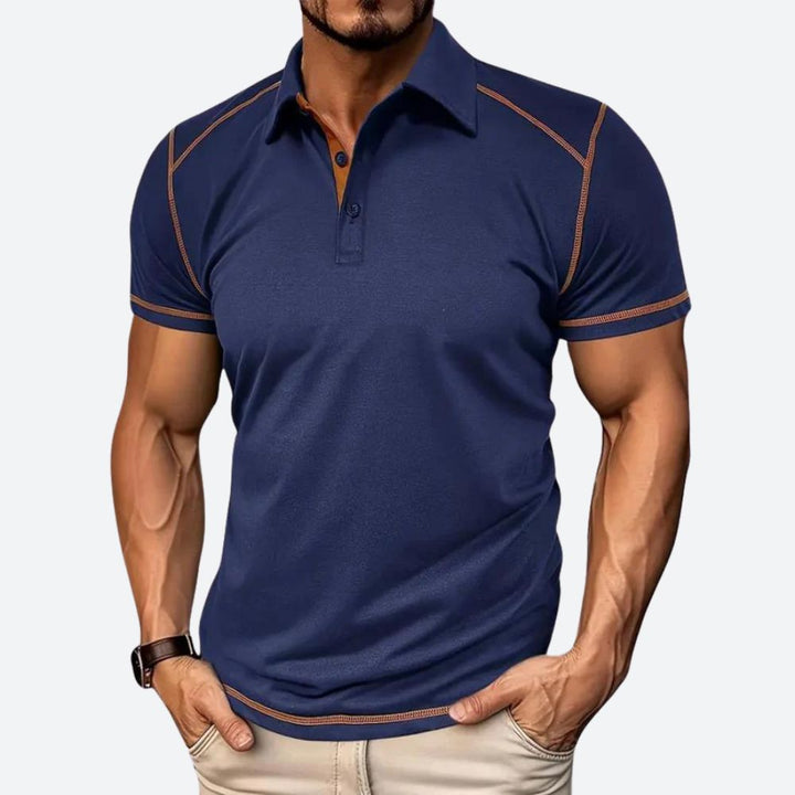 Stylowa męska koszulka polo - Clark