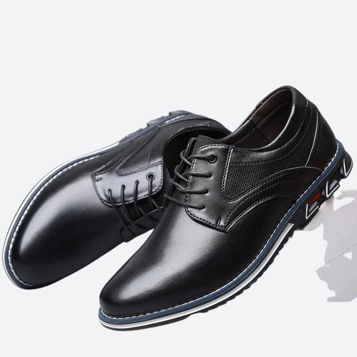 Stylowe skórzane buty męskie - Franz