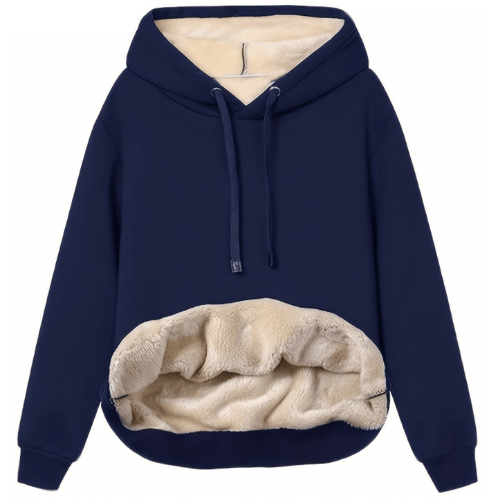 Katarzyna™ - Odwracalna Bluza z Kapturem z Mikrofibry