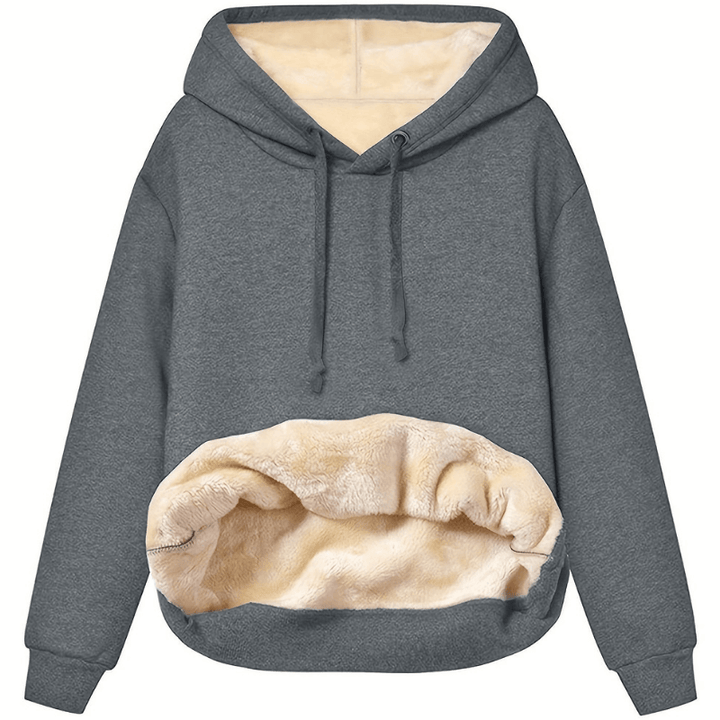 Katarzyna™ - Odwracalna Bluza z Kapturem z Mikrofibry