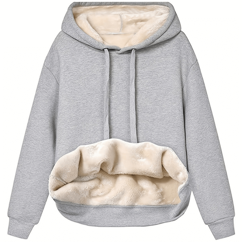 Katarzyna™ - Odwracalna Bluza z Kapturem z Mikrofibry