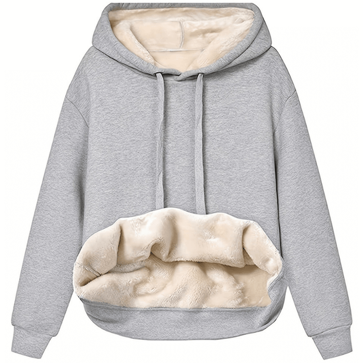 Katarzyna™ - Odwracalna Bluza z Kapturem z Mikrofibry