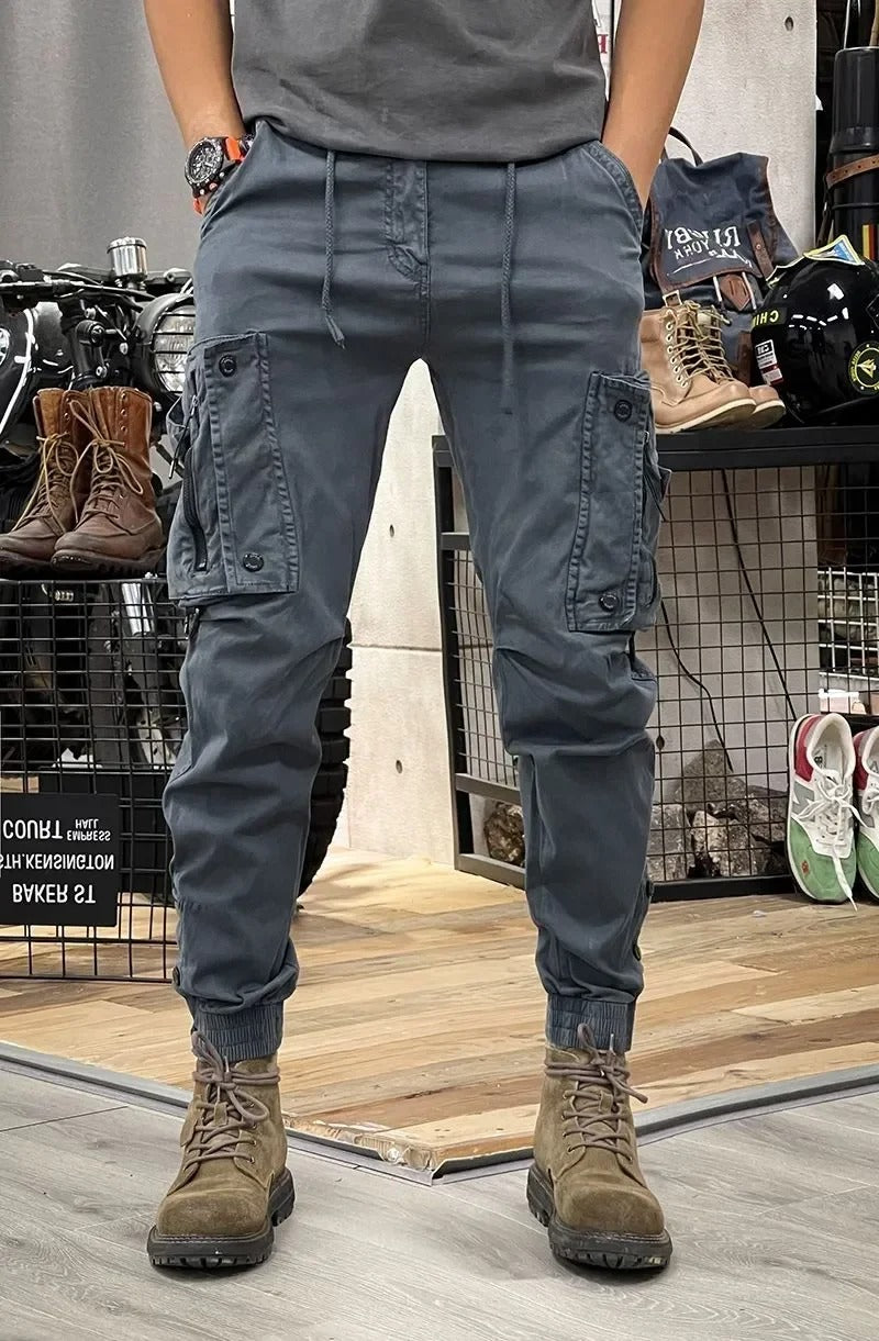 Łukasz™ - Spodnie Cargo Stretch z Spandexem