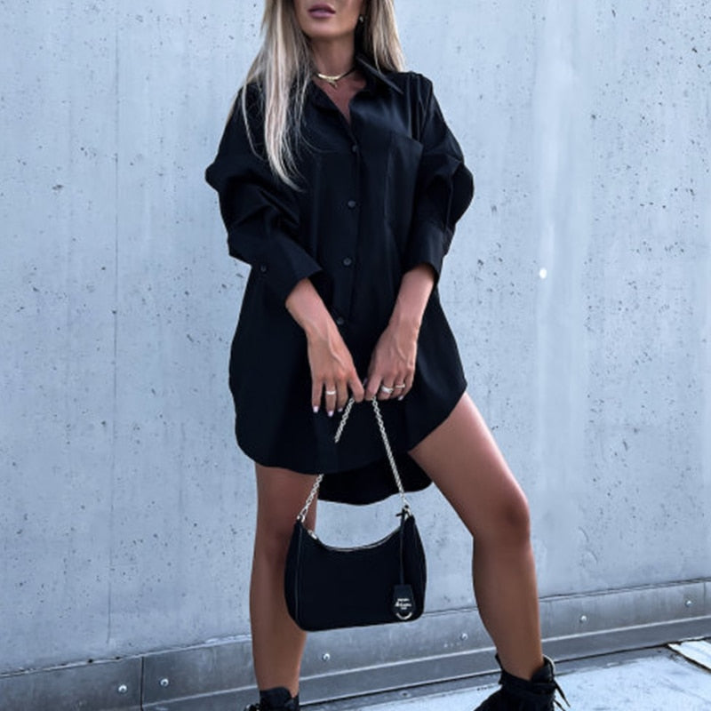 Danica - Elegancka bluzka oversize dla kobiet